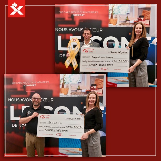CANEX Gives Back raises the highest total since 2019! 